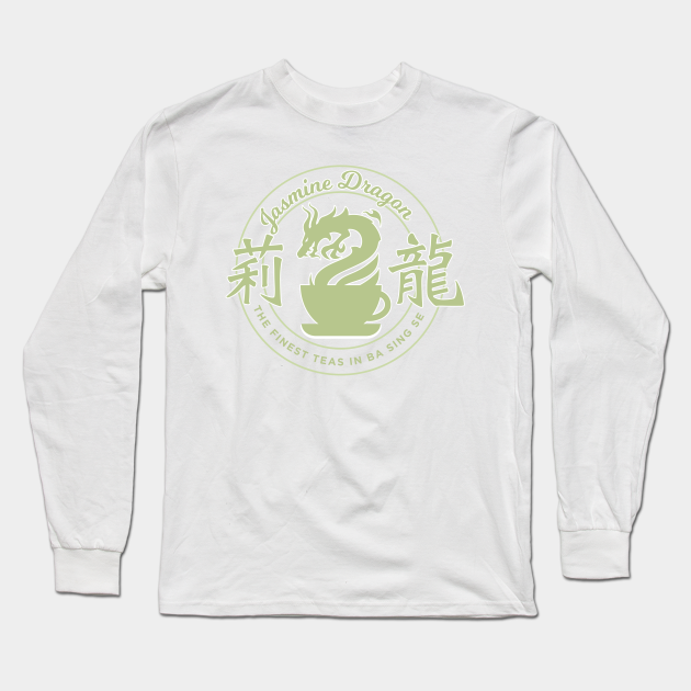 Jasmine Dragon Tea Shop Avatar The Last Airbender Long Sleeve T